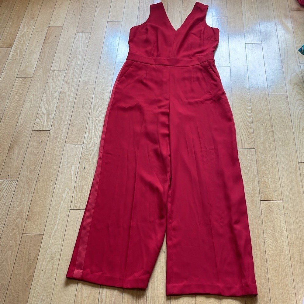 Boden Red Jumpsuit